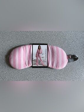 Victoria’s Secret Pink & Grey Striped Sleep Mask